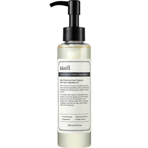 Klairs Gentle Black Fresh Cleansing Oil 150 ml