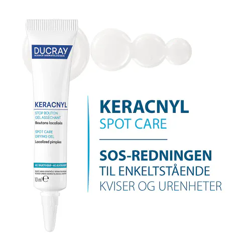 Ducray Keracnyl Spot Care Drying Gel 10 ml
