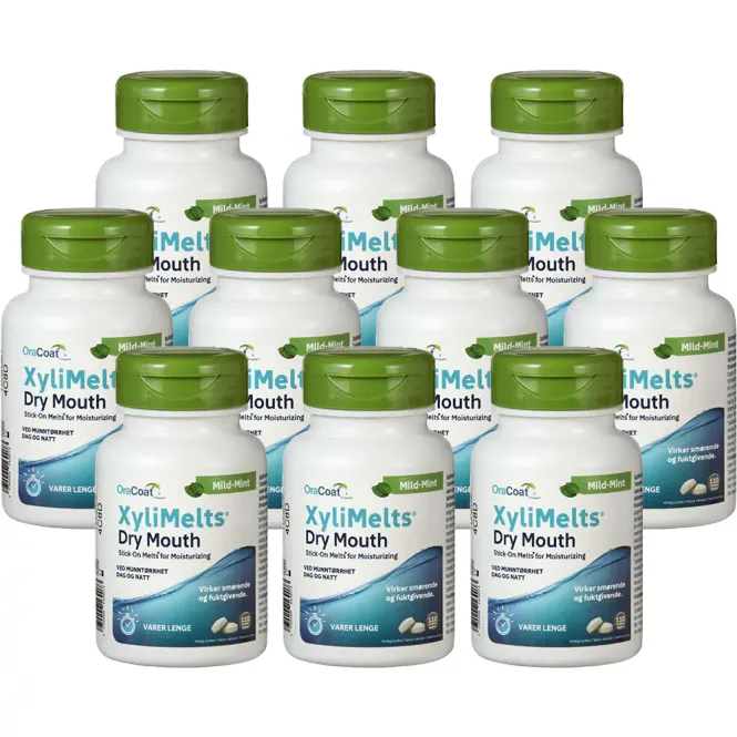 Hovedbilde XyliMelts Mild Mint Superpack - 10 x 110 tabletter