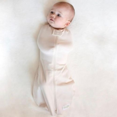 Woombie Babysvøp Økologisk 3-6 Mnd Offwhite 1 stk