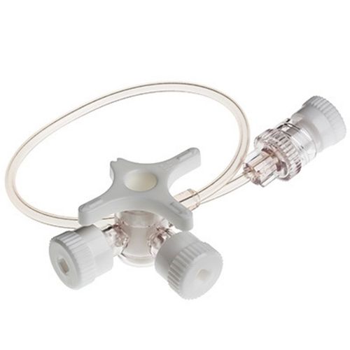 BD Connecta 3-Veis Kran m/ Forlengningsslange 10 cm 1 stk