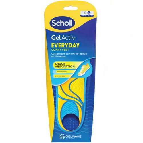 Scholl Gel Active Everyday Såle Large 1 par