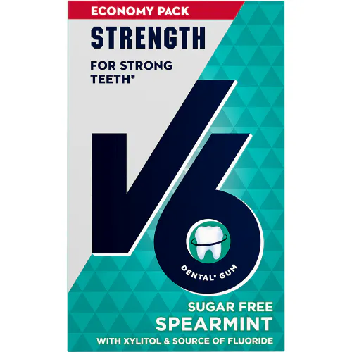 V6 Strength Spearmint 50 stk