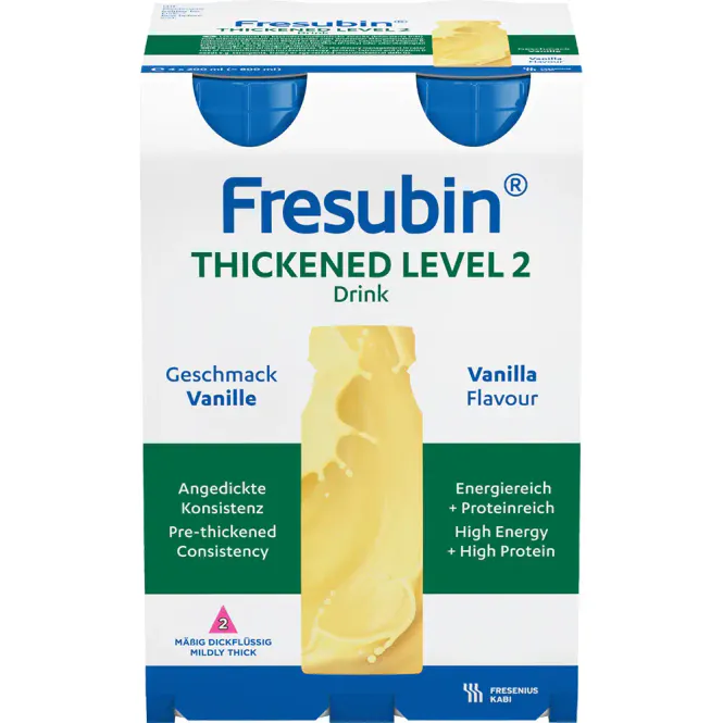 Hovedbilde Fresubin Thickened Level 2 Vanilje 4 x 200 ml