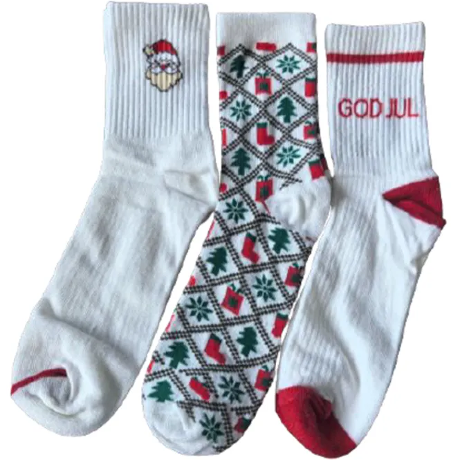 Hovedbilde NCBF Julesokker Str 37-40 3 par