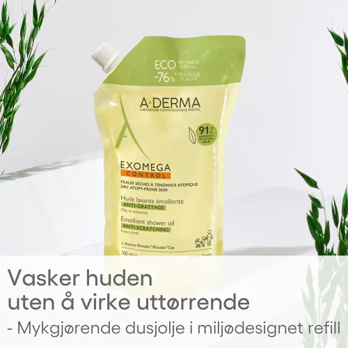 A-Derma Exomega Control Shower Oil Eco-Refill 500 ml