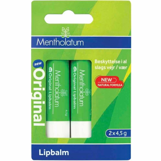 Hovedbilde Mentholatum Original Lip Balm Duo 2x4,5 g 
