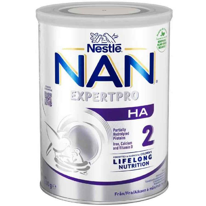 Hovedbilde NAN Expertpro HA 2 Tilskuddsblanding Fra 6 mnd 800 g  
