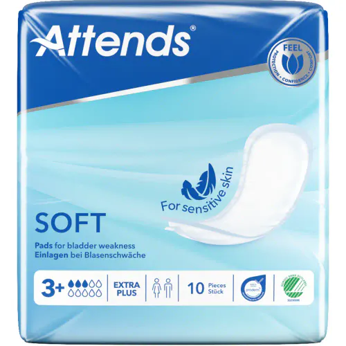 Attends Soft 3 Extra Plus Pads 10 stk