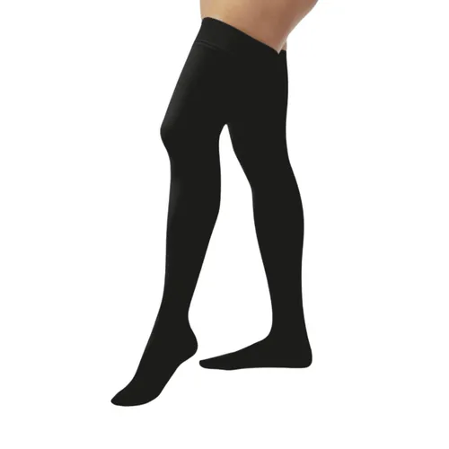 JOBST Opaque K2 Lårstrømpe Sort M 1 par