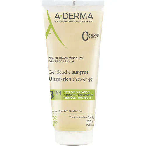 A-Derma Ultra Rich Shower Gel 200 ml