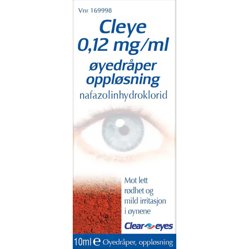 Cleye 0,12 mg/ml Øyedråper 10 ml