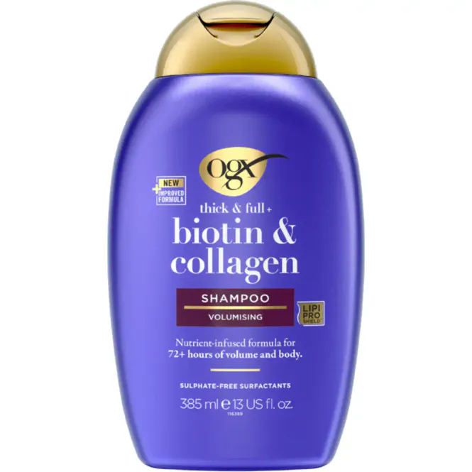 Hovedbilde Ogx Biotin & Collagen Volume Shampoo 385 ml