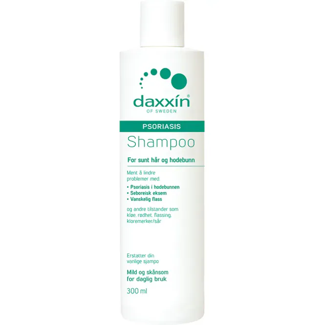 Hovedbilde Daxxin Psoriasis Shampoo u/p 300 ml