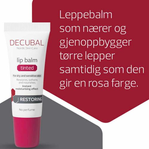Decubal Restoring Lip Balm Tinted 10 ml
