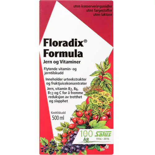Floradix Formula Jernekstrakt 500 ml