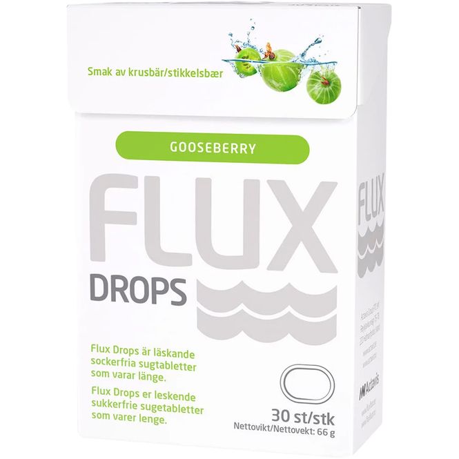 Hovedbilde Flux Drops Stikkelsbær 30 stk
