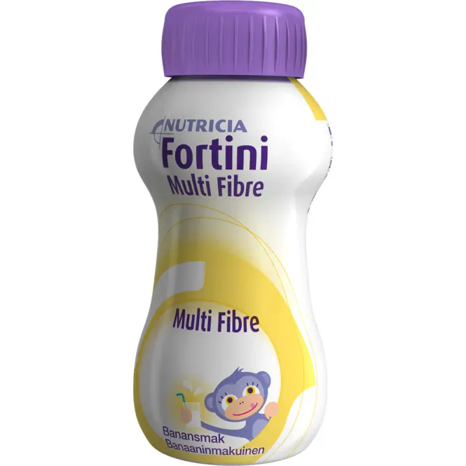Hovedbilde Fortini Multi Fibre Banan 4 x 200 ml