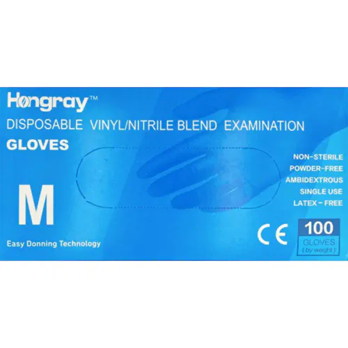 Hongray Nitril Hansker M 100 stk