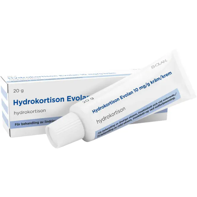 Hovedbilde Hydrokortison Evolan 10 mg/g Krem 20 g
