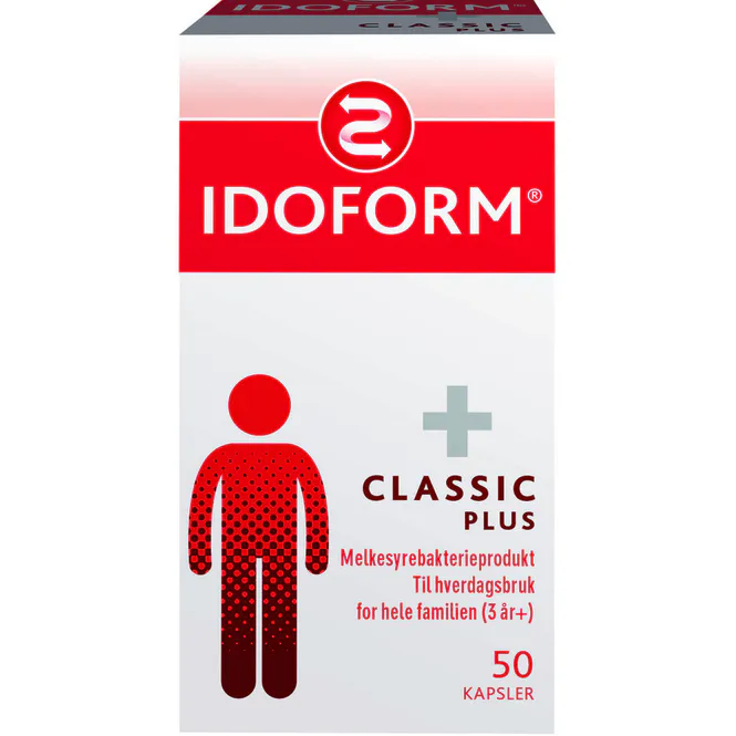 Hovedbilde Idoform Classic Plus Kapsler 50 stk