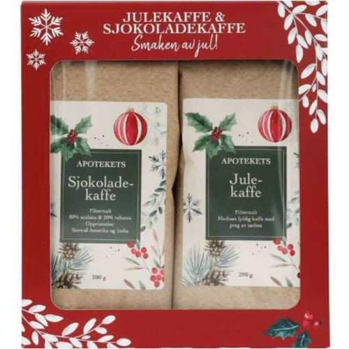 Apotekets Julekaffe & Sjokoladekaffe 1 sett