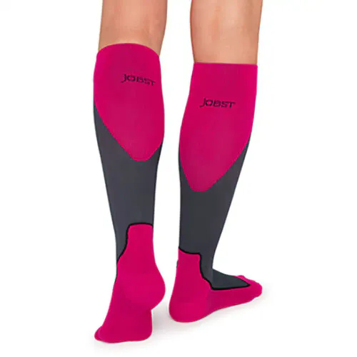 JOBST Sport K1 Knestrømpe Rosa L 1 par