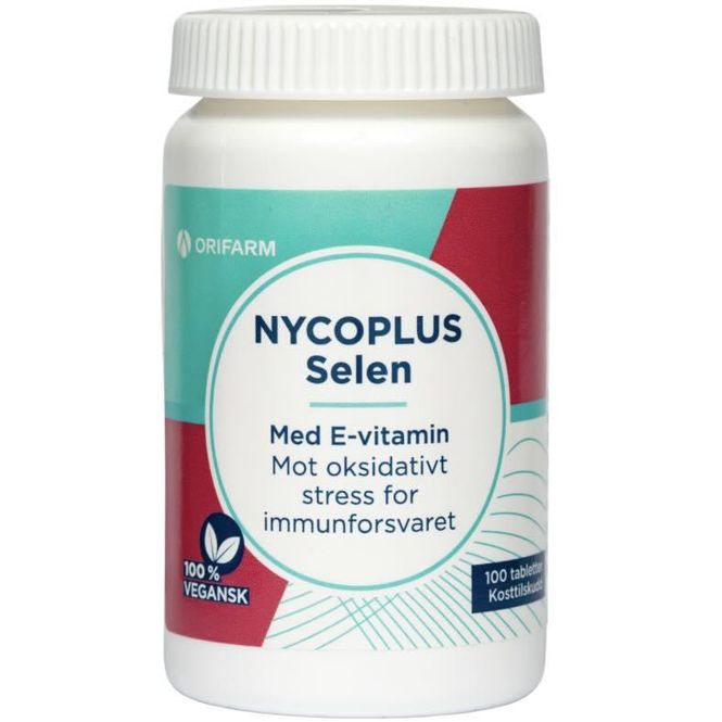 Hovedbilde Nycoplus Selen Med E-vitamin Tabletter 100 stk