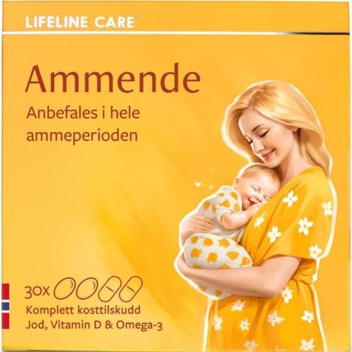 Lifeline Care Ammende Kosttilskudd 4x30 stk