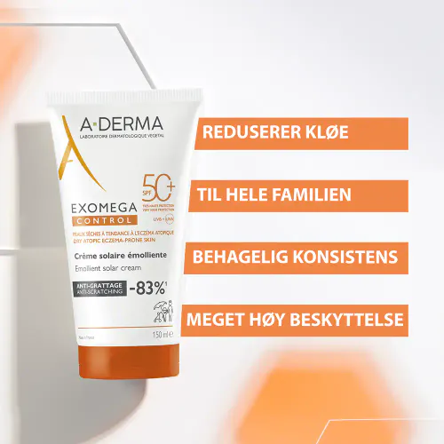 A-Derma Exomega Control Sun Cream SPF50+ 150 ml