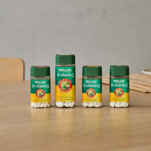 Møllers Pharma D-Vitamin 80 µg Tabletter 150 stk