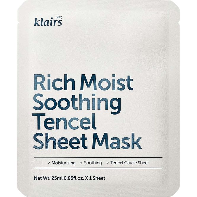 Hovedbilde Klairs Rich Moist Soothing Sheet Mask 1 stk