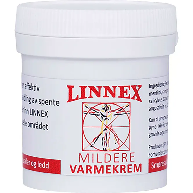 Hovedbilde Linnex Mildere Varmekrem 100 ml