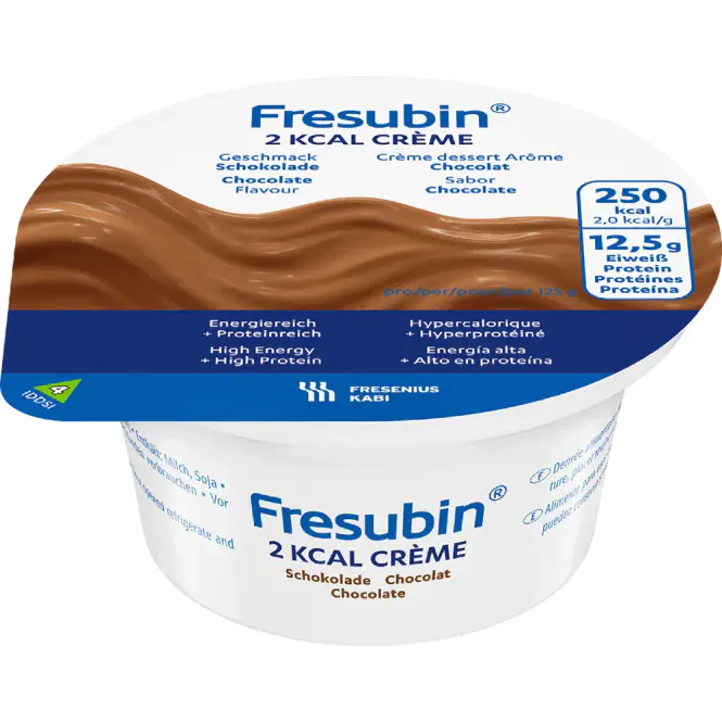 Hovedbilde Fresubin 2 kcal Crème Sjokolade 4 x 125 g
