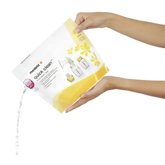 Hovedbilde Medela Quick Clean Rengjøringsposer 5 stk