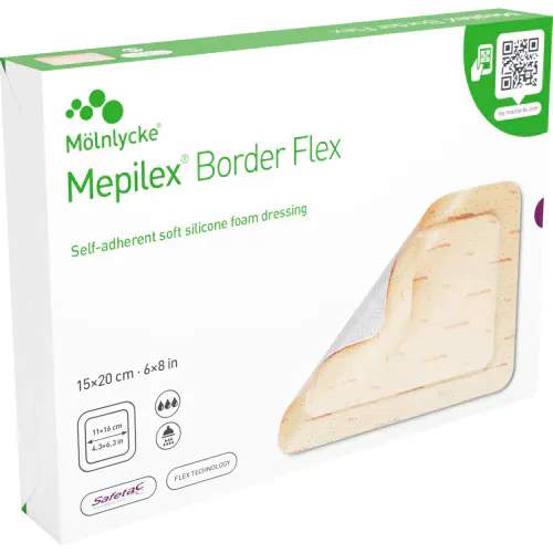 Mepilex Border Flex 15 x 20 cm 5 stk