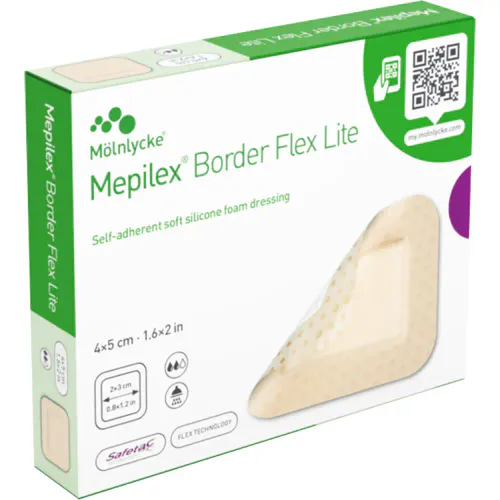 Mepilex Border Flex Lite 4 x 5 cm 10 stk