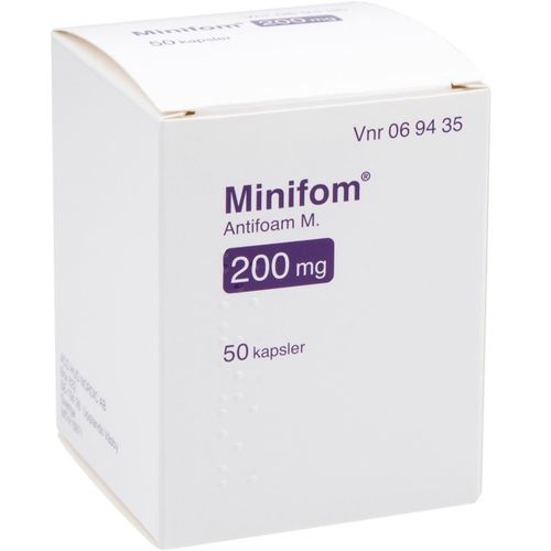 Minifom 200 mg Kapsler 50 stk