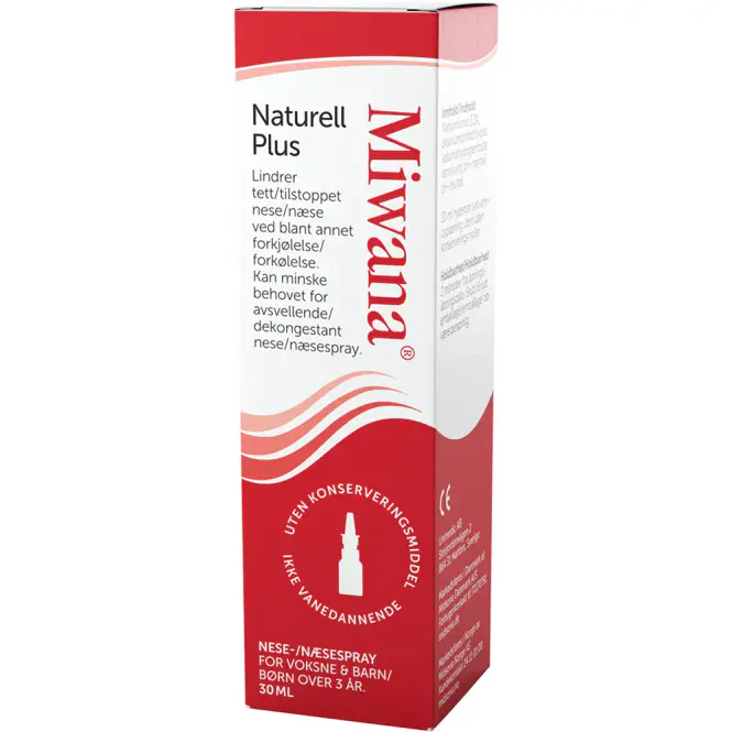 Hovedbilde Miwana Plus 3,5% Nesespray 30 ml