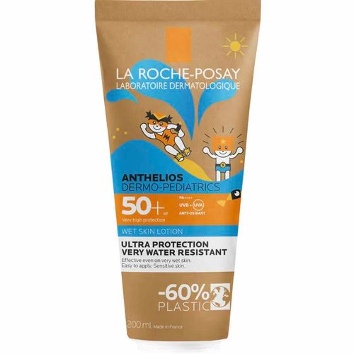 La Roche-Posay Anthelios Wet Skin Sollotion Til Barn SPF50+ 200 