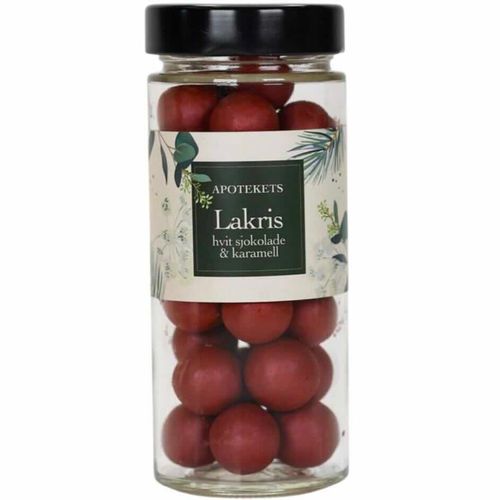 Apotekets Lakriskuler Hvit Sjokolade & Karamell 170 g
