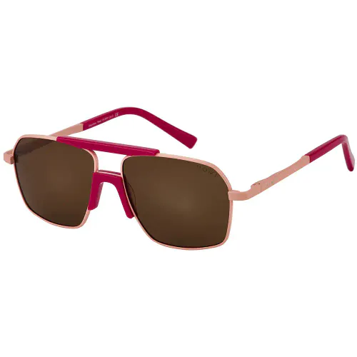Mokki Solbrille Barn 4-8 år MO3041A Rød 1 stk