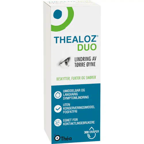 Thealoz Duo Øyedråper 10 ml