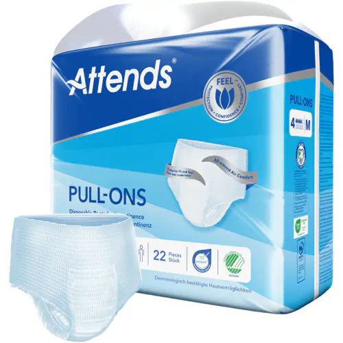 Attends Pull-Ons 4 M Buksebleier 22 stk