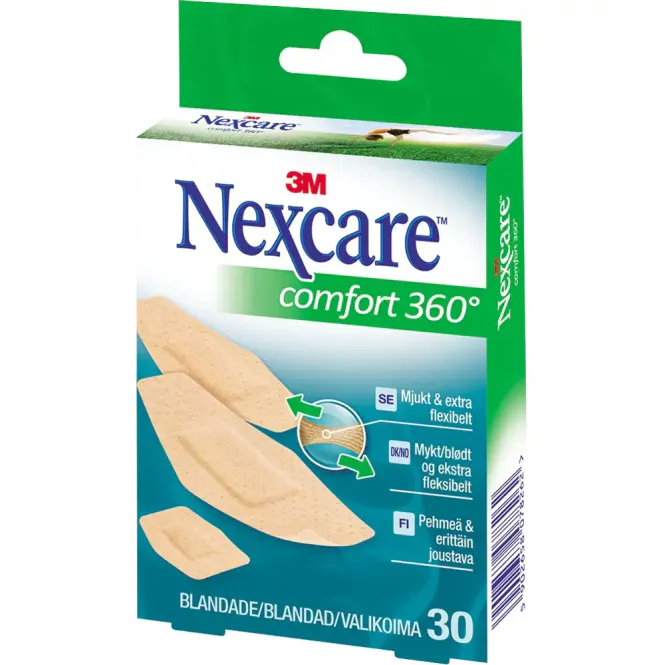 Hovedbilde Nexcare Comfort 360 30 stk