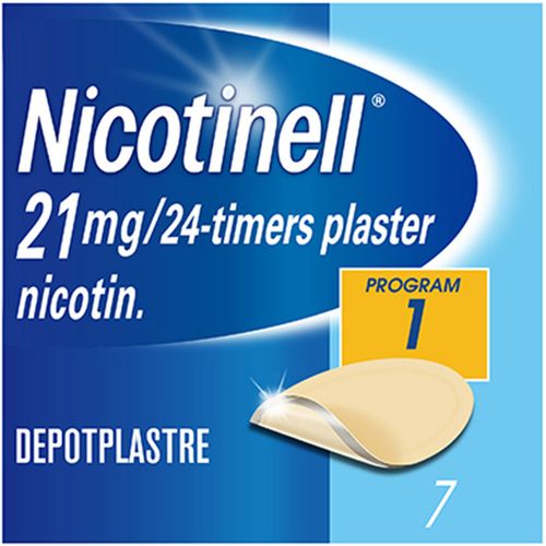 Nicotinell Depot Plaster 21 mg/24 timer 7 stk