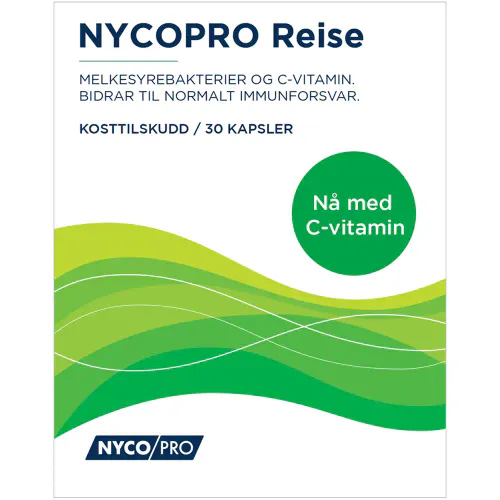 Nycopro Reise m/Vitamin C Kapsler 30 stk