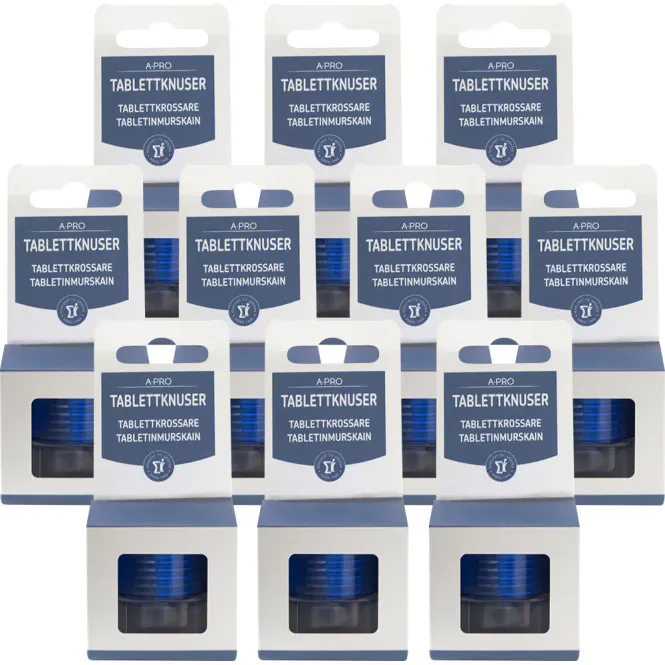 Hovedbilde A-Pro Tablettknuser Klinikkpakke - 10 pk