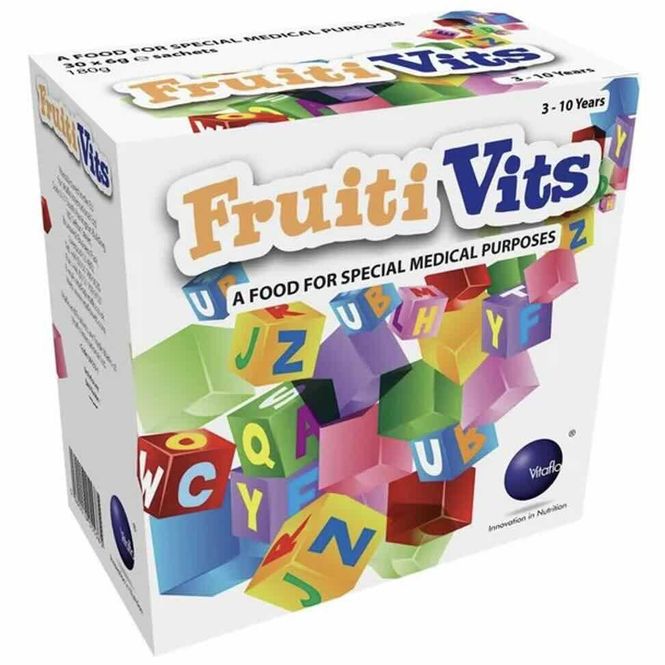 Hovedbilde Fruitivits Vitamin Pulver 30 x 6 g