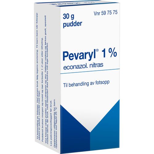 Pevaryl 1% Pudder 30 g